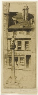The Unicorn, Stirling, 1891. Creator: David Young Cameron.