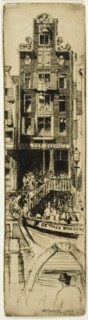 Van der Deevilij, plate six from the North Holland Set, 1892. Creator: David Young Cameron.