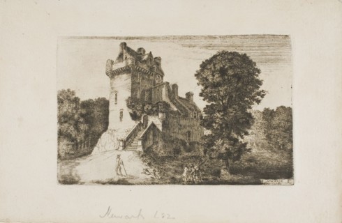 Newark Castle, n.d. Creator: John Clerk.
