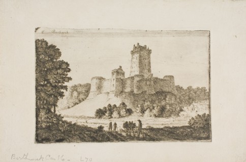 Borthwick Castle, n.d. Creator: John Clerk.