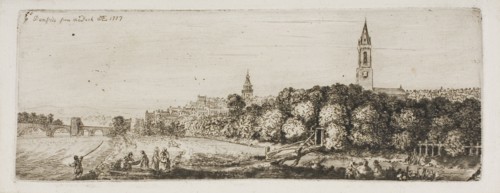 Dumfries from the Dock, n.d. Creator: John Clerk.