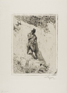 Meditation, n.d. Creator: Mariano Jose Maria Bernardo Fortuny y Carbo.