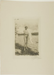 Dal River, 1919. Creator: Anders Leonard Zorn.