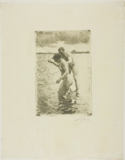 Pilot, 1919. Creator: Anders Leonard Zorn.