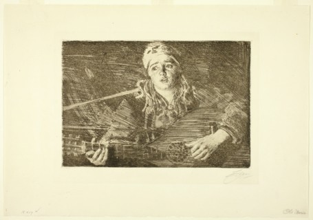 Ols Maria, 1919. Creator: Anders Leonard Zorn.