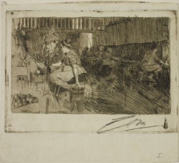 The Little Brewery, 1890. Creator: Anders Leonard Zorn.