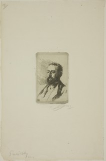 Carl Snoilsky, 1888. Creator: Anders Leonard Zorn.