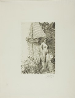 My Model and my Boat, 1894. Creator: Anders Leonard Zorn.