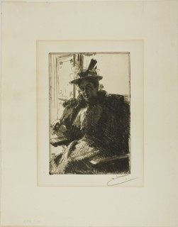 Mrs. Armour, 1894. Creator: Anders Leonard Zorn.