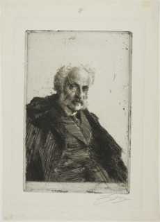 S. Loeb, 1897. Creator: Anders Leonard Zorn.