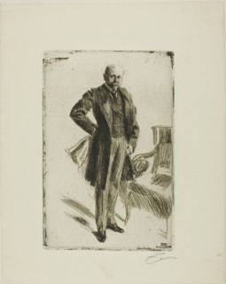 Colonel Lamont I (Whole length), 1900. Creator: Anders Leonard Zorn.
