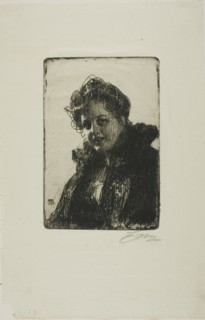 Mrs. Granberg, 1903. Creator: Anders Leonard Zorn.