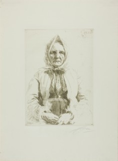 Mona, 1911. Creator: Anders Leonard Zorn.