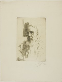 Professor John Berg, 1912. Creator: Anders Leonard Zorn.