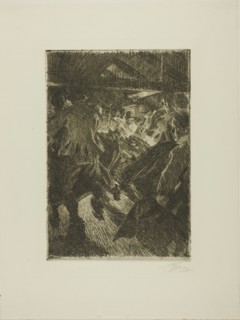 Gopsmor Cottage, 1917. Creator: Anders Leonard Zorn.