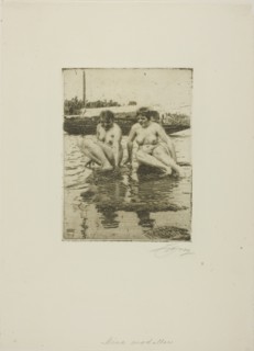 My Models, 1916. Creator: Anders Leonard Zorn.