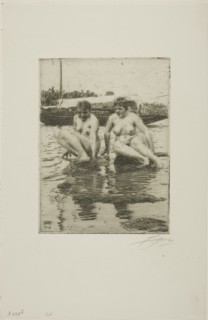 My Models, 1916. Creator: Anders Leonard Zorn.
