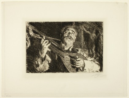 Vicke, 1918. Creator: Anders Leonard Zorn.