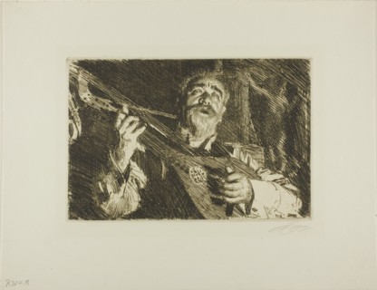 Vicke, 1918. Creator: Anders Leonard Zorn.