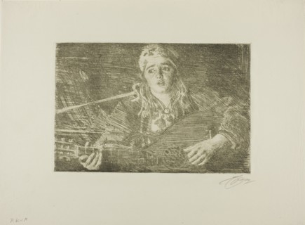 Ols Maria, 1919. Creator: Anders Leonard Zorn.