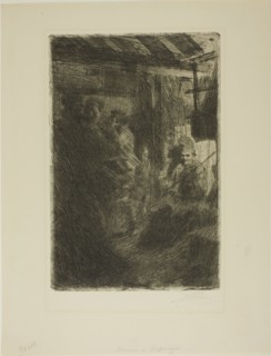 Dance at Gopsmor, 1906. Creator: Anders Leonard Zorn.