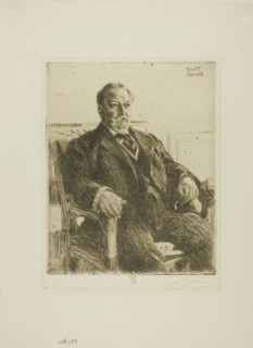 President William H. Taft, 1911. Creator: Anders Leonard Zorn.