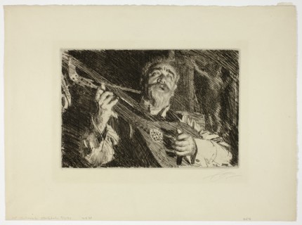Vicke, 1918. Creator: Anders Leonard Zorn.