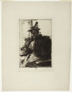 Mrs. Armour, 1894. Creator: Anders Leonard Zorn.