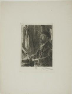 J.B. Faure, 1891. Creator: Anders Leonard Zorn.