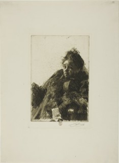 Mme Simon II, 1891. Creator: Anders Leonard Zorn.