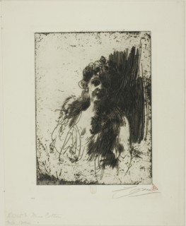 Mrs. Cotton II, 1901. Creator: Anders Leonard Zorn.