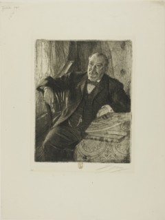 Grover Cleveland I, 1899. Creator: Anders Leonard Zorn.