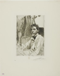 August Saint Gaudens I, 1898. Creator: Anders Leonard Zorn.