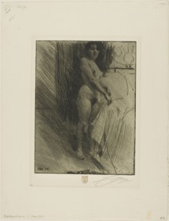 Nanette, 1903. Creator: Anders Leonard Zorn.