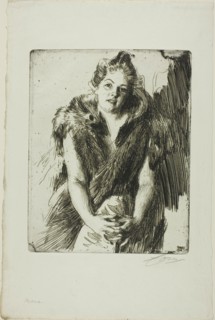 Maja von Heijne, 1900. Creator: Anders Leonard Zorn.