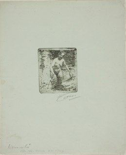 Hemulå I, 1906. Creator: Anders Leonard Zorn.