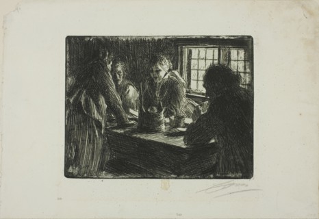 The Bride's-Maid, 1905. Creator: Anders Leonard Zorn.