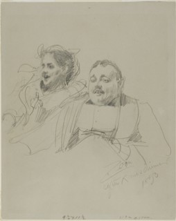 Mr. and Mrs. Raymond Johnson, 1893. Creator: Anders Leonard Zorn.