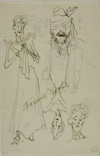 Farewell Zorns (recto); Farewell Deerings (verso), 1880/1920. Creator: Anders Leonard Zorn.