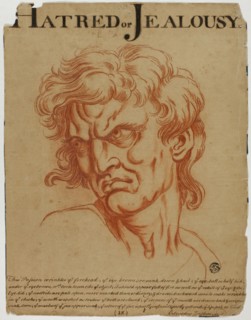 Hatred or Jealousy, after 1698. Creator: Eduardus Jacobus.