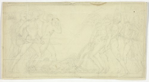 Frieze of Warriors, n.d. Creators: Unknown, Thomas Stothard.