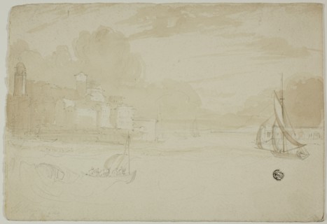 Seaport with Fishing Boats, n.d. Creator: Unknown.