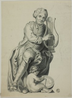 Monument to Handel, n.d. Creator: Unknown.