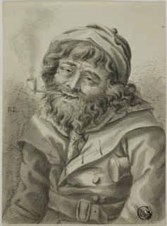 Smoking Sea Captain, n.d. Creator: Unknown.