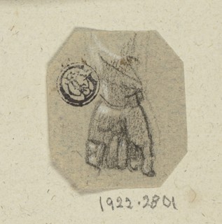 Clenched Left Hand, n.d. Creator: Unknown.