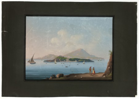 Naples with Vesuvius, n.d. Creator: Unknown.