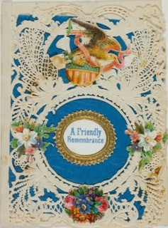 A Friendly Remembrance (valentine), n.d. Creator: Unknown.