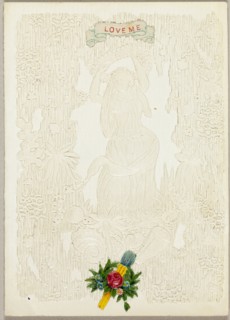 Love Me (Valentine), 1860/70. Creator: Unknown.