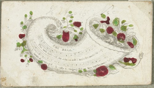 The Bell (valentine), c.1830. Creator: Unknown.