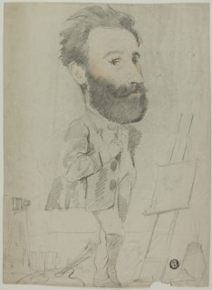 Caricature of an Art Teacher, n.d. Creator: Unknown.